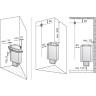 Электрическая печь HARVIA TRENDI KIP80T BLACK HBK800230