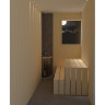 Печь электрическая HARVIA GLOW CORNER TRC70E без пульта, угловая HTRCE700400