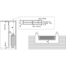 Печь электрическая HARVIA HIDDEN HEATER HH6 без пульта HH060400