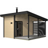 Сауна HARVIA SOLIDE OUTDOOR SLD02PS с дровяной печью